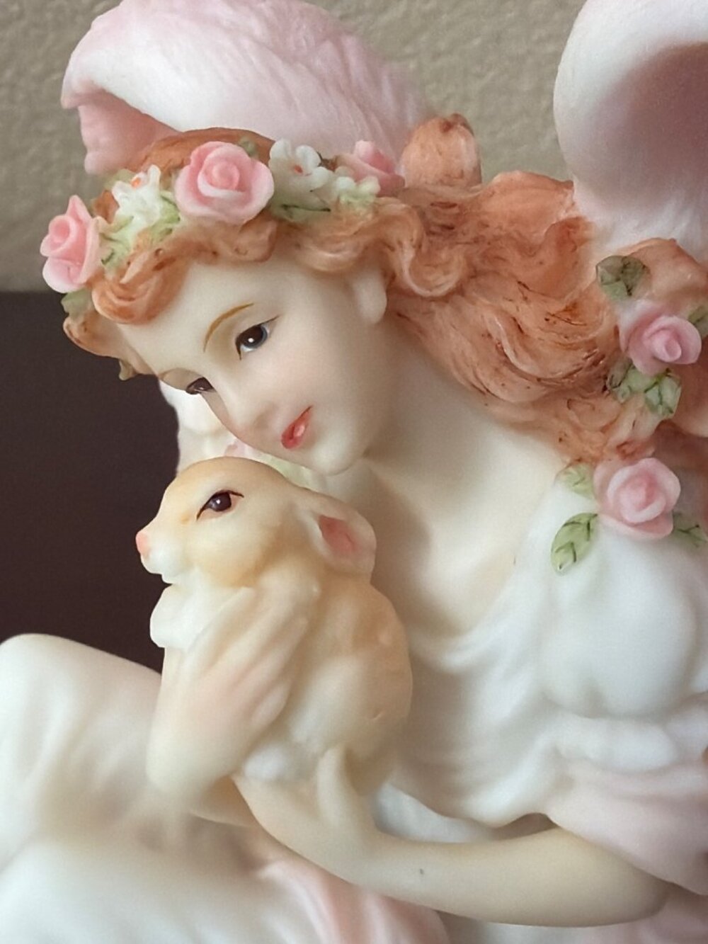1999 Seraphim Classics "Eve" Tender Heart Rabbits Collectors Club Figurine w/Box - Picture 8 of 14
